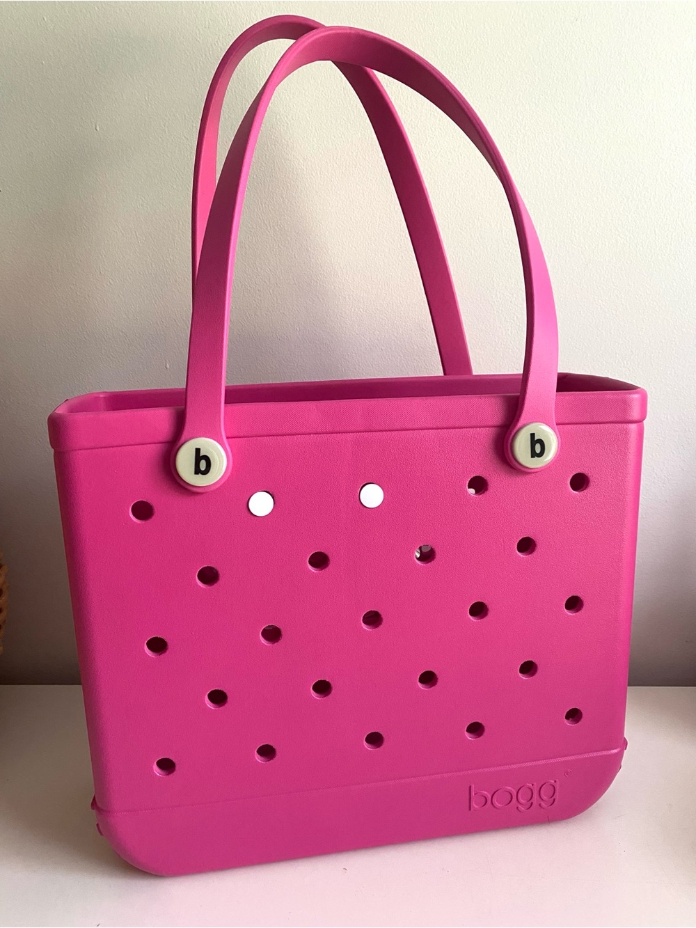 Bogg Tote Bag in Hot Pink